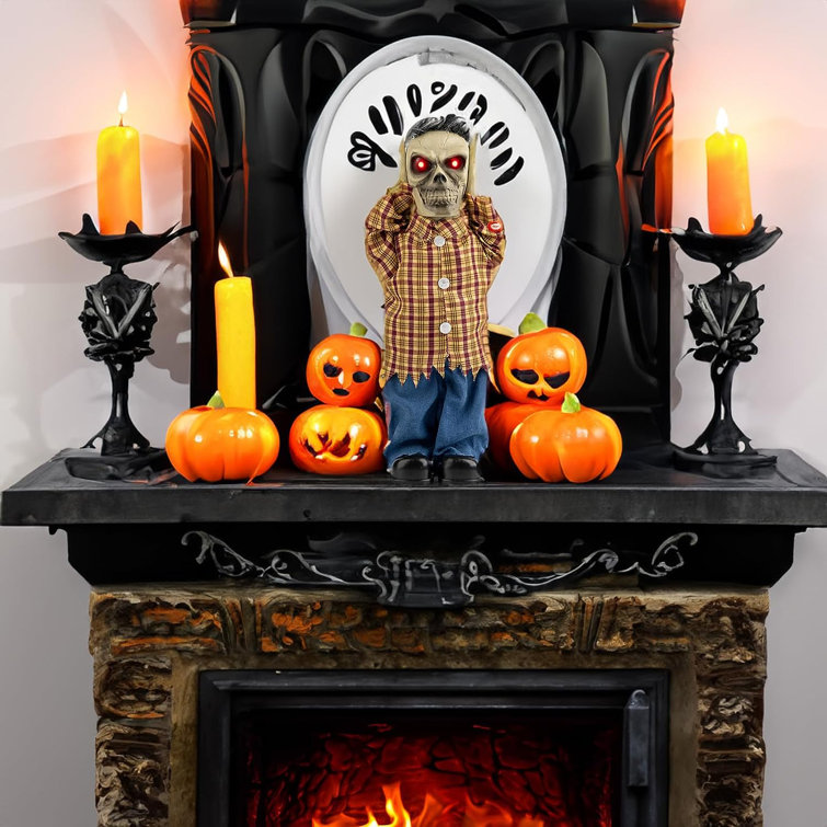 Home Accents Holiday 19 in. Animated Skeleton Dog : : Garden