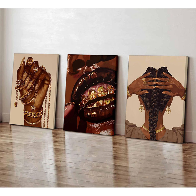 3 Piece Wrapped Canvas Print