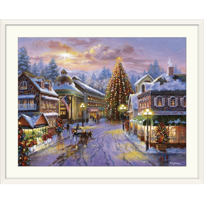 «christmas art christmas réveillon par nicky boehme, reproduction d’art