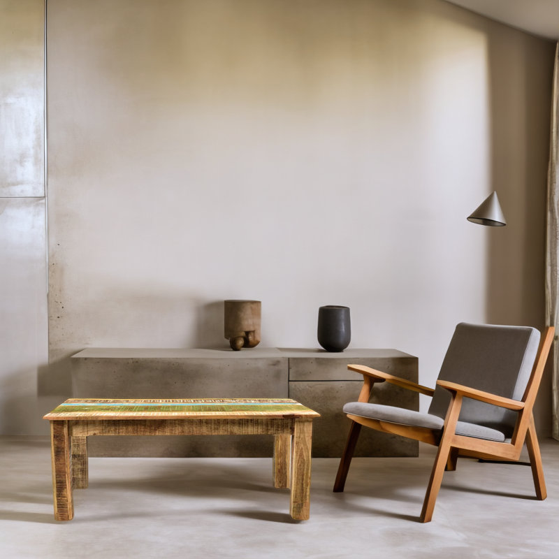 Natascha Solid Wood Single Coffee Table