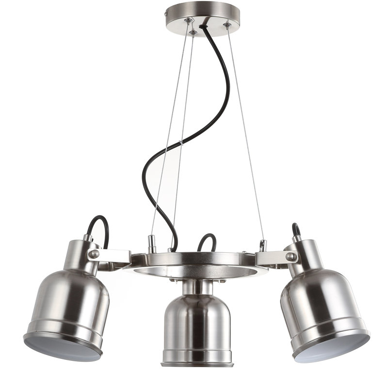 Sydnee 3 - Light Wagon Wheel Chandelier