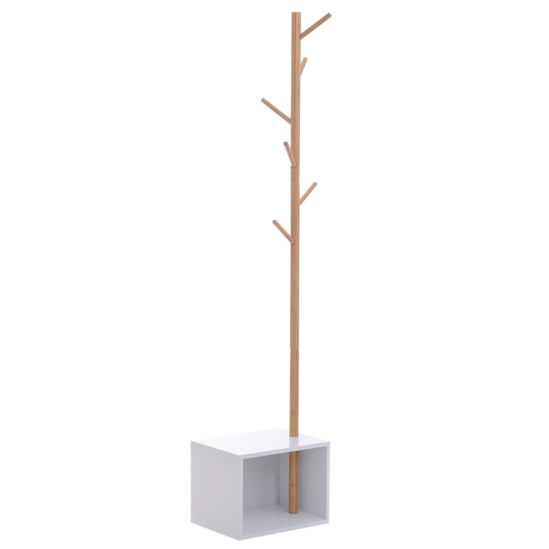 Fardows Freestanding 6 - Hook Coat Rack