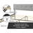 DeCoro Cambridge Upholstered Wooden Platform Bed Frame-877071271-877071288