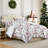 Merry and Bright Oversized Reversible Holiday Bedding Down Alternative Comforter Set with shams-102538385