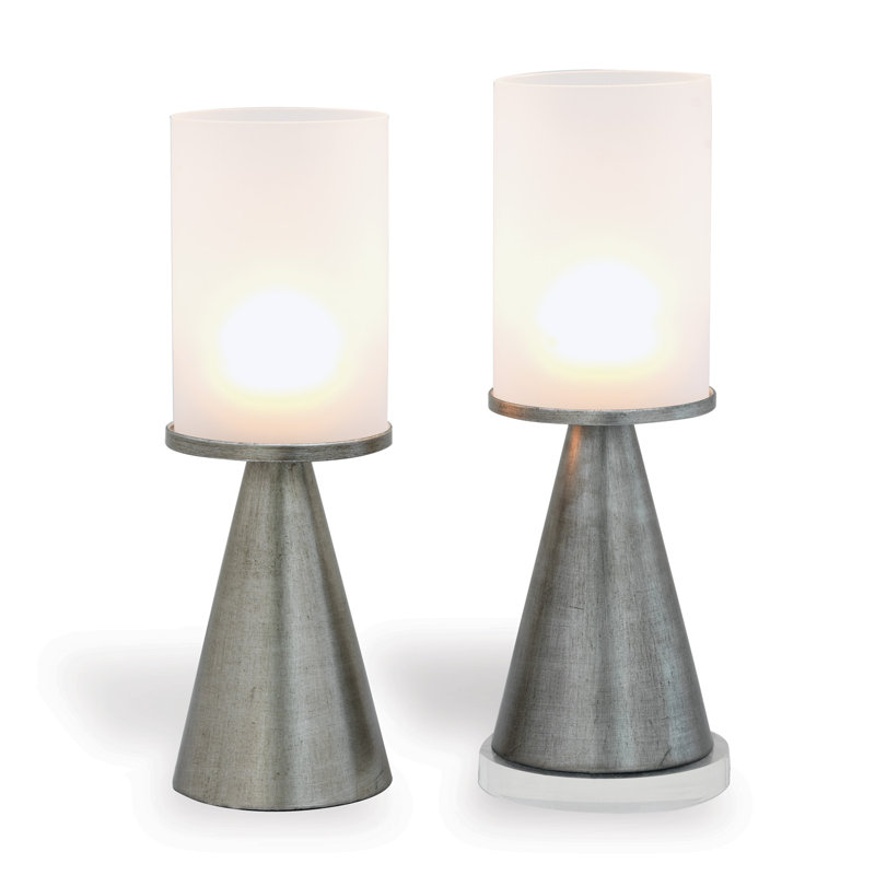 Elginpark Hurricane Candle Holder, Silver