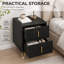 40 cm W Bedside Table