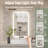 Soft Rounded Frameless Backlit LED Bathroom Vanity Mirror, Dimmable, Anti-Fog, 3 Color Temperatures, Tempered Glass, UL/ETL Certified-629434344