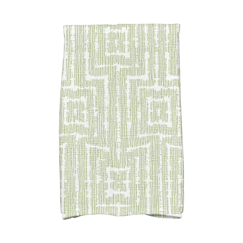 Serviette à main, Vert