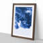 Velvet Blue in Abstract - Framed Print-55763914-55763916