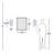 Transitional 2 Light Glass Rod Wall Sconce-67987323
