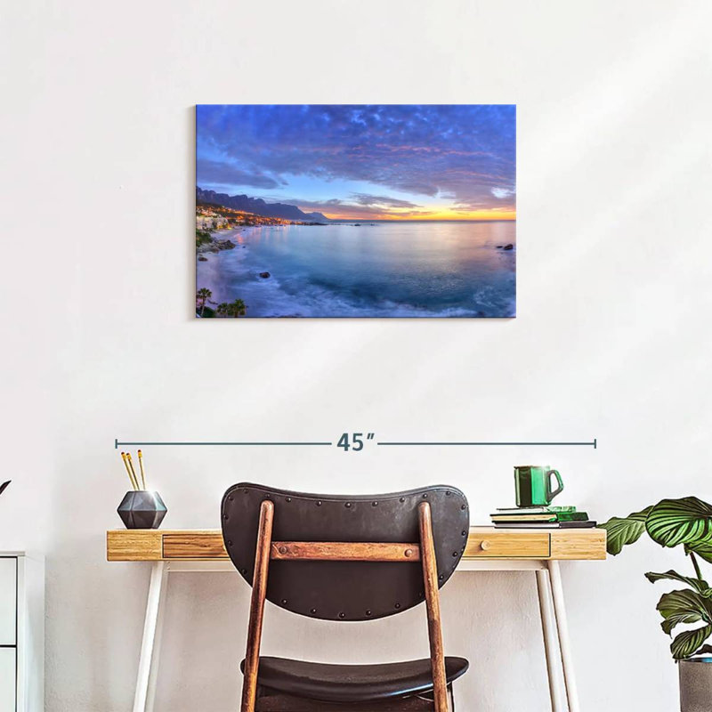 Nicci, Afrique, Cape Town, paysage marin, H 20 po x l 30 po