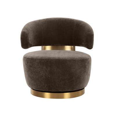 Upholstered Barrel Chair
