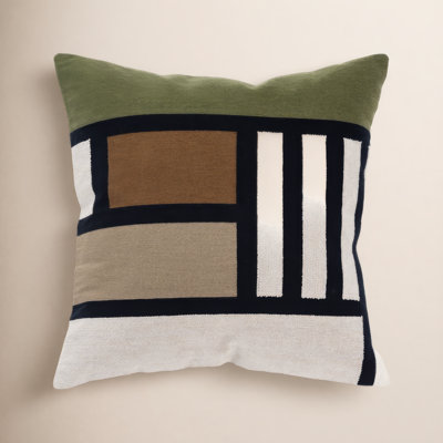 Kaia 21" x 21" Cotton Throw Pillow