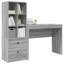 Desk With Storage With Shelf 2 Pcs 100 X 40 X 76 Cm-361128792