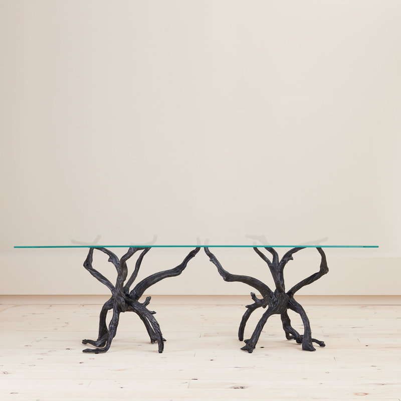 Monterey Rectangle Dining Table-Natural Iron