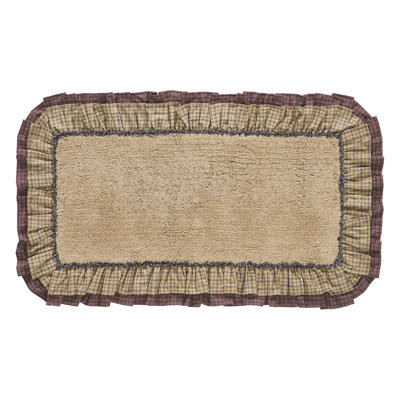 Ariyal 100% Cotton Non-Slip Bath Mat