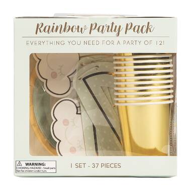 Rainbow Party  Party Supplies – Party Packs