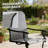 Outdoor Gray Chairs,Swivel Chairs Set Of 2-1852305594