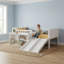 Lit simple mezzanine bas
