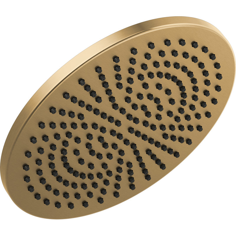 Pomme de douche à réglage unique, Bronze champagne