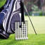 Présentoir et rangement de balles de golf, organisateur de balles de golf en métal pouvant contenir jusqu'à 60 balles, accessoire de golf durable pour la maison, le garage ou le terrain de golf