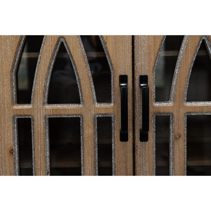 Rangement avec portes rétro, style rustique pour la salle de bain, le salon, la chambre à coucher, l'armoire murale stable et durable complétant divers décors