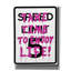 «Epic Graffiti» «Graffiti Sign 4» par Alonzo Saunders, art mural sur toile, 12 po x 16 po-117539991