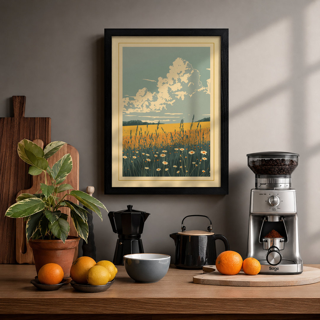 Wildflower Meadow Botanical - Framed Print
