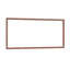 Miroir de salle de bain rectangulaire surdimensionné de 60 po x 30 po avec cadre rectangulaire-1819693683