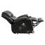 Fauteuil de massage électrique Power Lift, adapté aux personnes âgées, avec fonctions de chauffage et de vibration, cuir polaire avec USB, peut être utilisé pour s'allonger