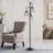 Industrial Farmhouse Floor Lamp - Dimmable 3 Teardrop Cage Shades With LED Bulbs Included-168401016