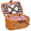 BROWN PICNIC BASKET 4 SERVES
