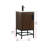 Eugene 18'' Single Bathroom Vanity with Engineered Marble Top-328485471