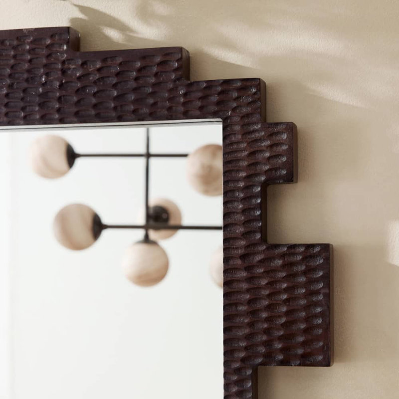 Hewitt Rectangle Solid Wood Mirror