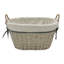 JVL Wicker Decorative Basket