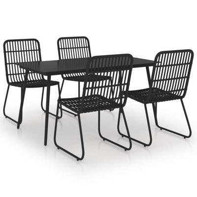 Eckhart Rectangular 4 - Person Dining Set