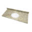 Plateau de meuble-lavabo simple 49 po avec lavabo-45584608-45584609