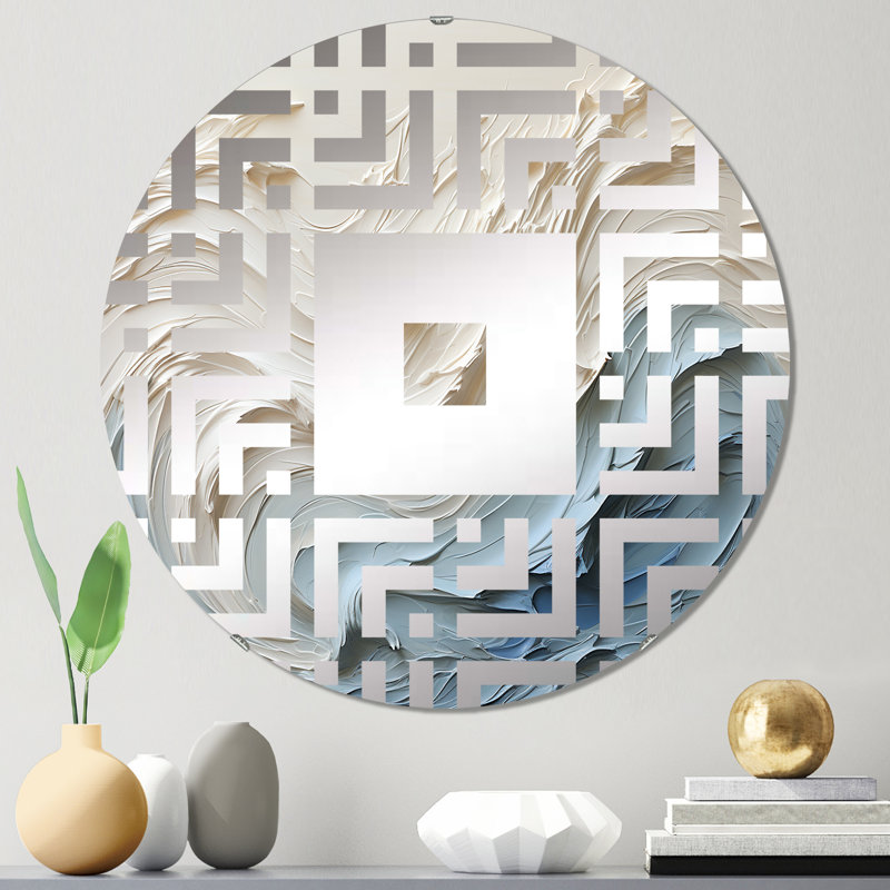 Meyerwood - Miroir mural carré, 23,6 po x 23,6 po