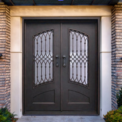 Manor Gate Iron Doorway