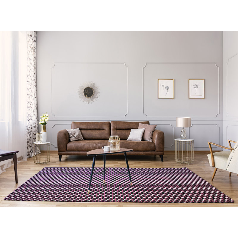 Chenille Geometric Indoor Rug, Rectangle 8' x 10'