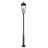 Barling 5 Light Outdoor Post Mounted Fixture in Black-100157037