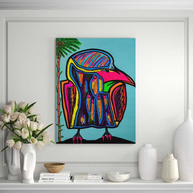 Untitled X by Big Bear - Wrapped Canvas Original Painting