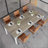 Myrtes Steel Writing Desk