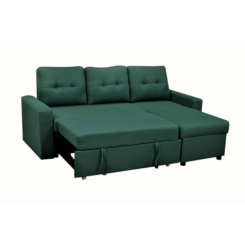 Élégant canapé-lit modulaire en forme de L, bleu, 3 pièces, idéal pour les petits espaces de vie, canapé et pièces confortables