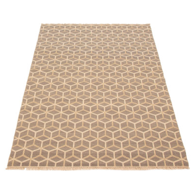 Kilim gris Ankara 4 pi 11 po x 7 pi 11 po