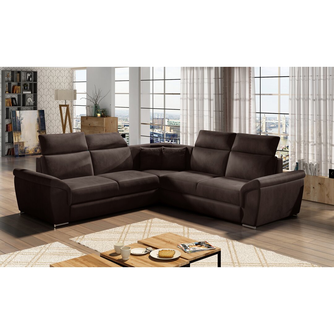 Ecksofa Valente mit Bettfunktion