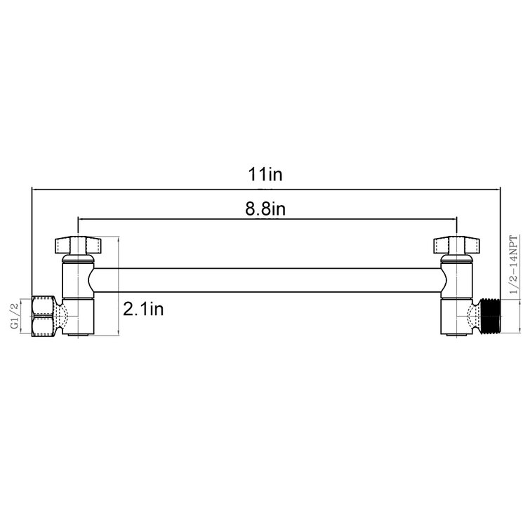 Extension arm 1 part