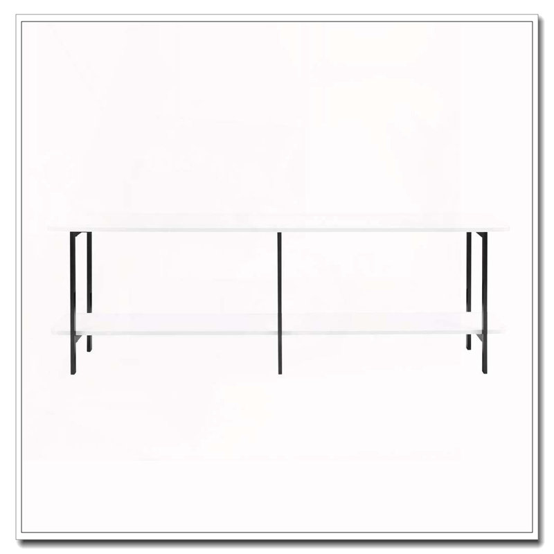 Console 71 po, Blanc