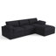 Canapé modulaire surdimensionné Boneless avec méridienne très profonde 83,5 po, canapé modulaire sans assemblage-2134910393-2138166063
