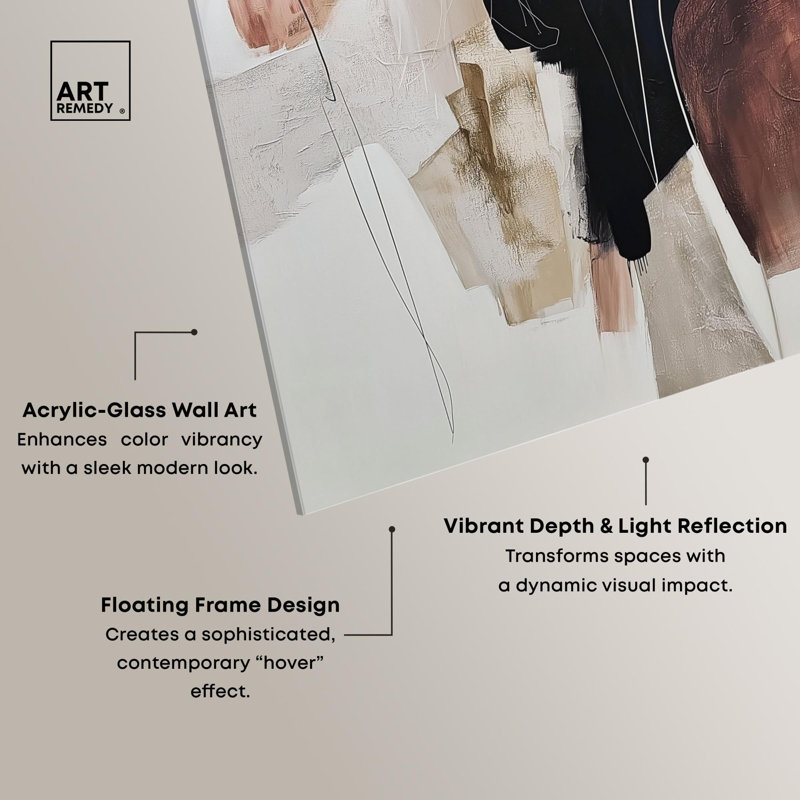 Impression sur toile Smooth Brush III Boho Decor par Art Remedy, H 36 po x l 24 po